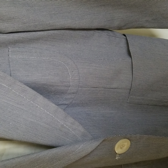 Pinstripe French Couture Blazer🕊Seersucker - Picture 3 of 15